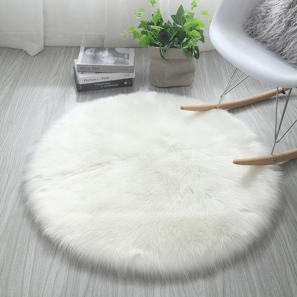 Faux Fur Fluffy Rug